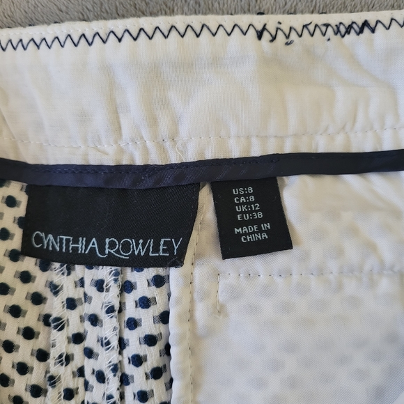 Cynthia Rowley Scalloped Shorts 8 - Picture 3 of 5